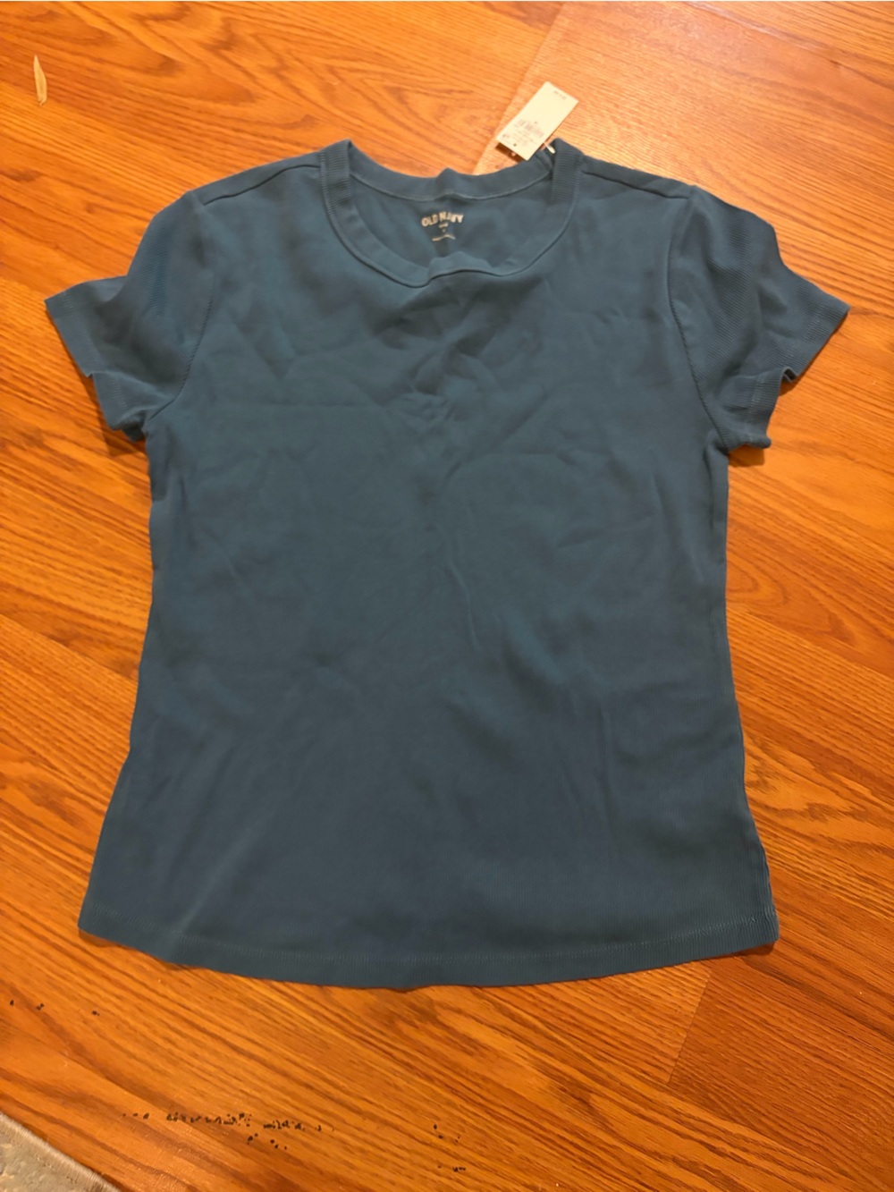 Old Navy Teal Short Sleeve Crewneck Tee